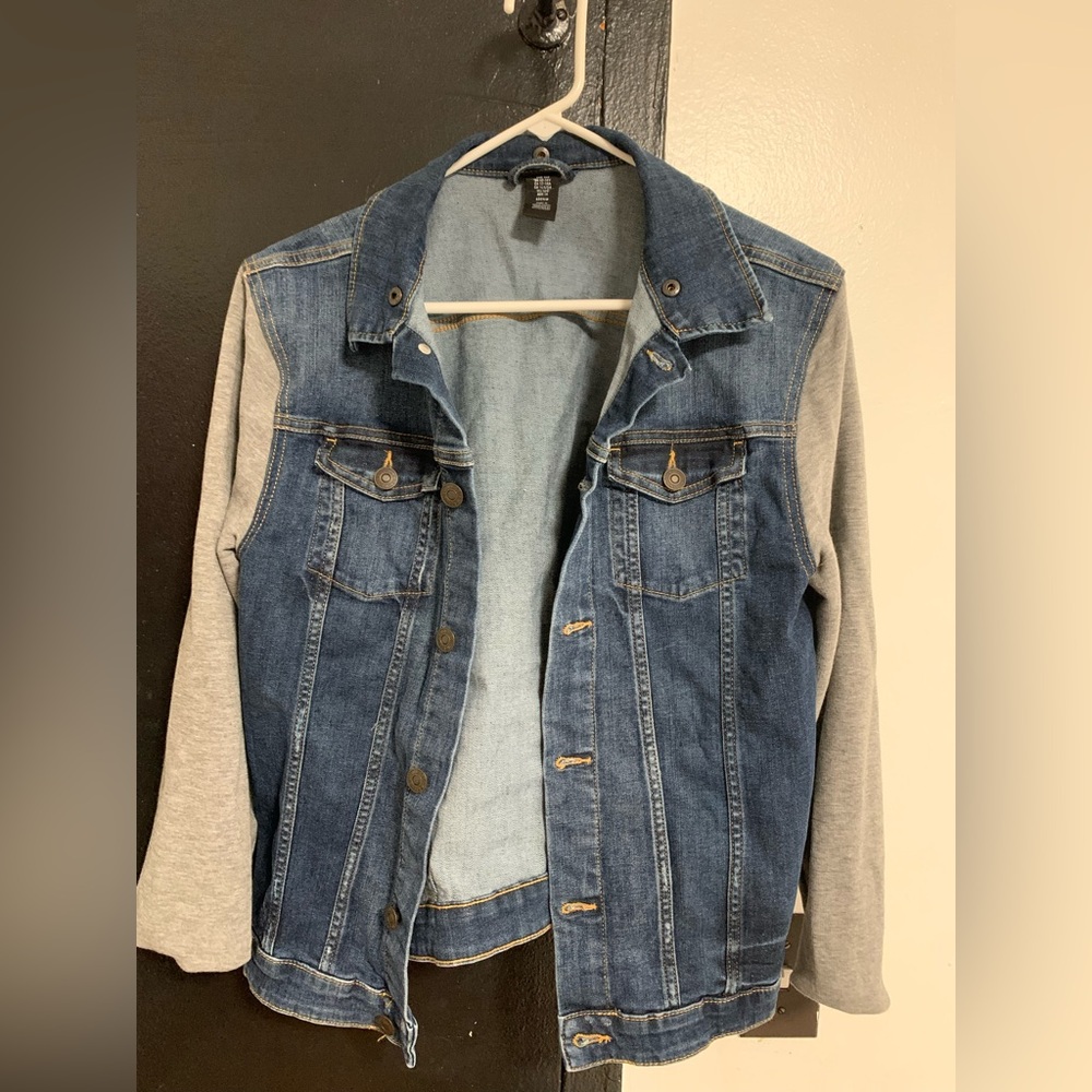 H&M Denim Sweater Jacket